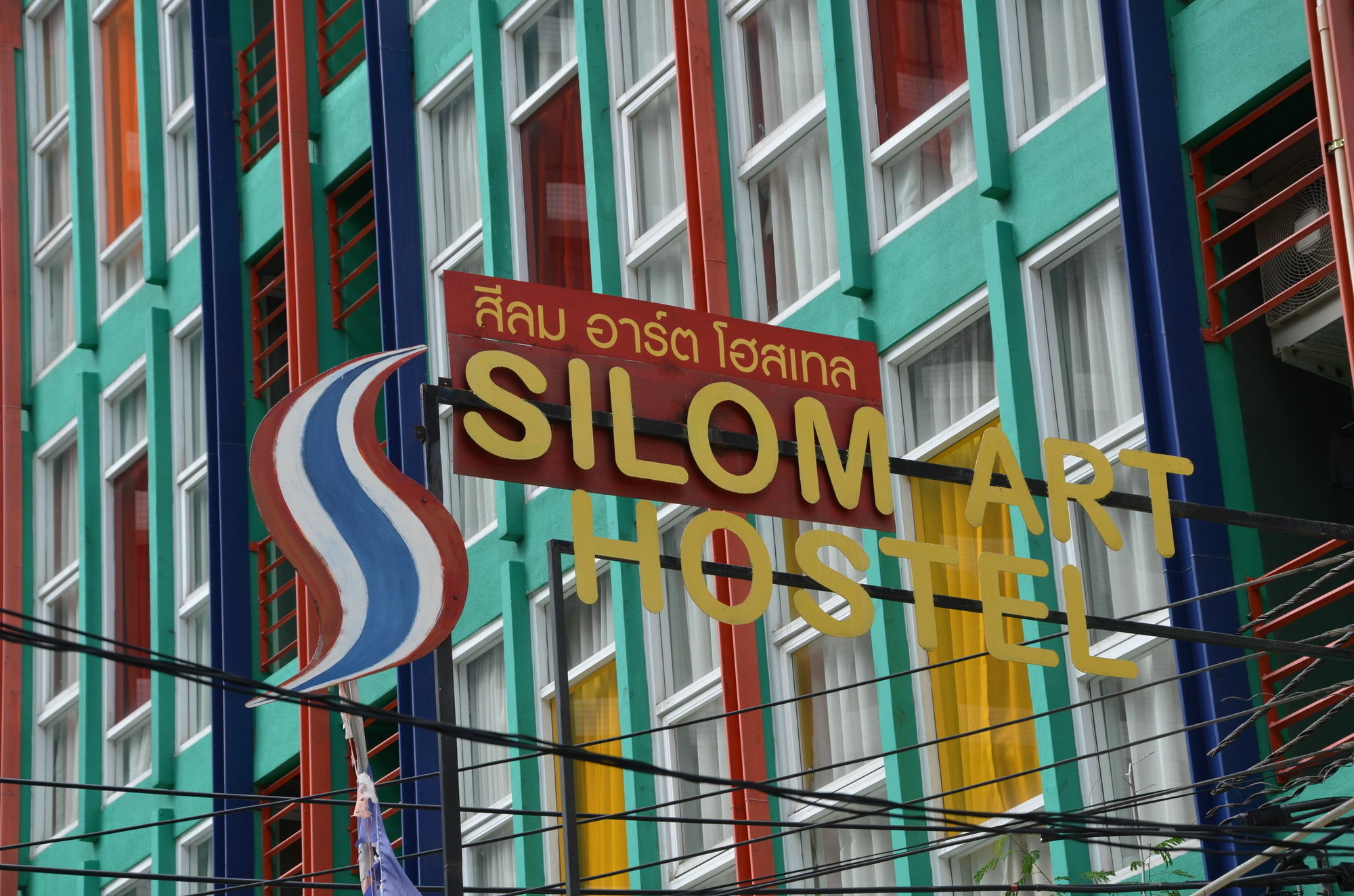 Silom Art Hostel Бангкок Екстер'єр фото