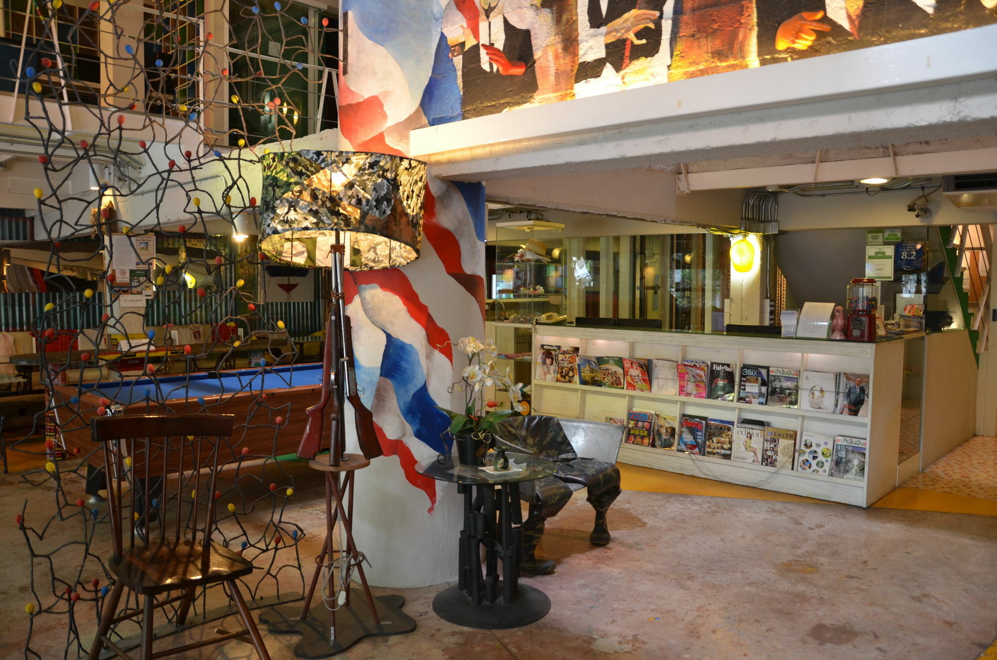 Silom Art Hostel Бангкок Екстер'єр фото